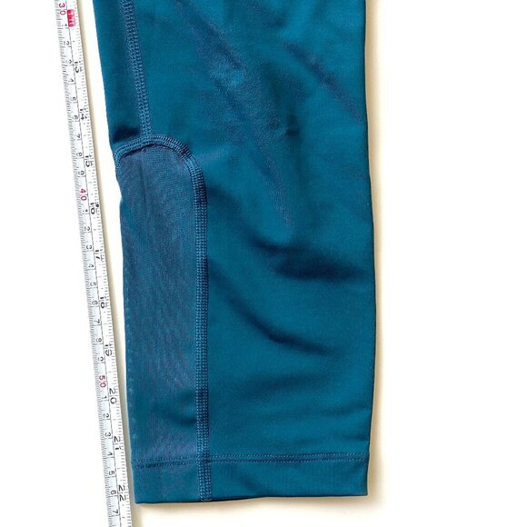 Nike Power Epic Lux Dri-FIT Capri Running Leggings Womens XS Teal Cropped Pocket - Picture 14 of 14
